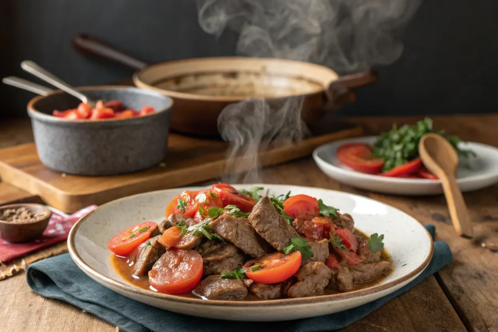 Beef and Tomato