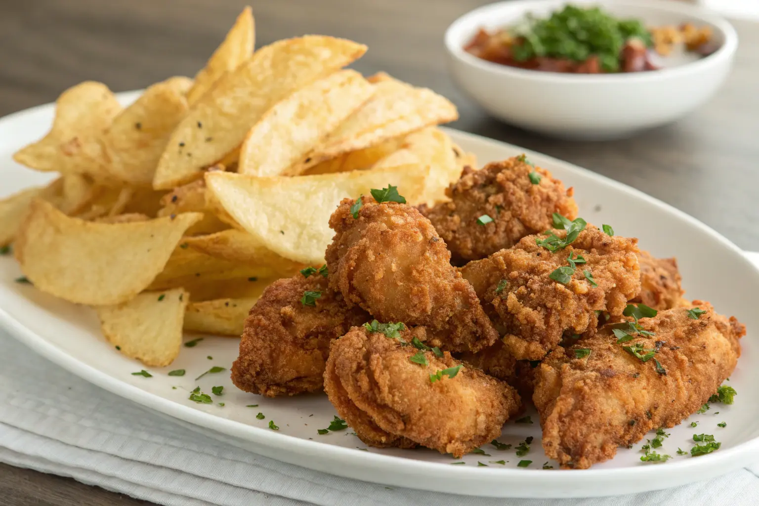 Crispy Chicken Chips