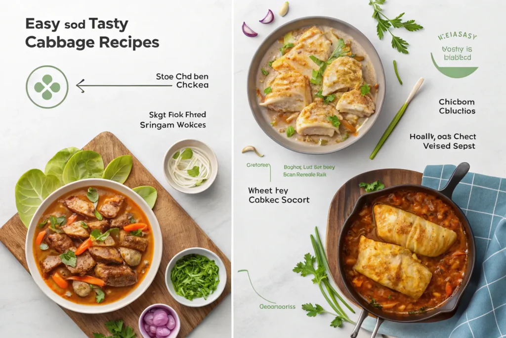 Chicken and Cabbage