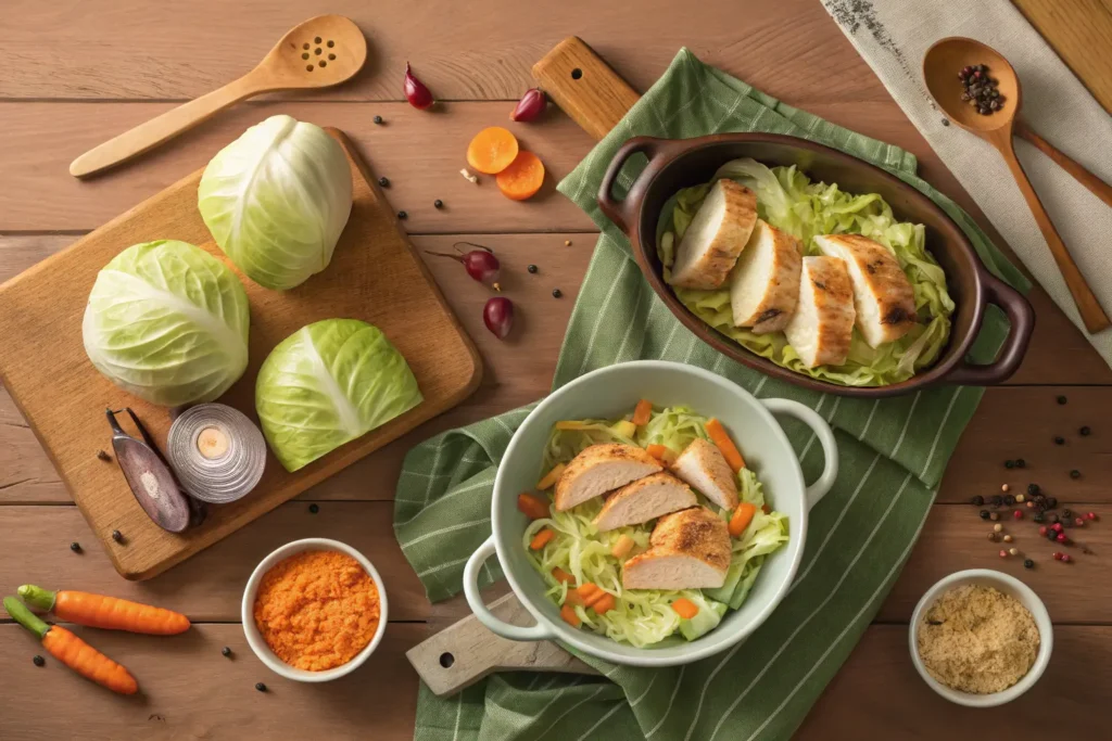 Chicken and Cabbage