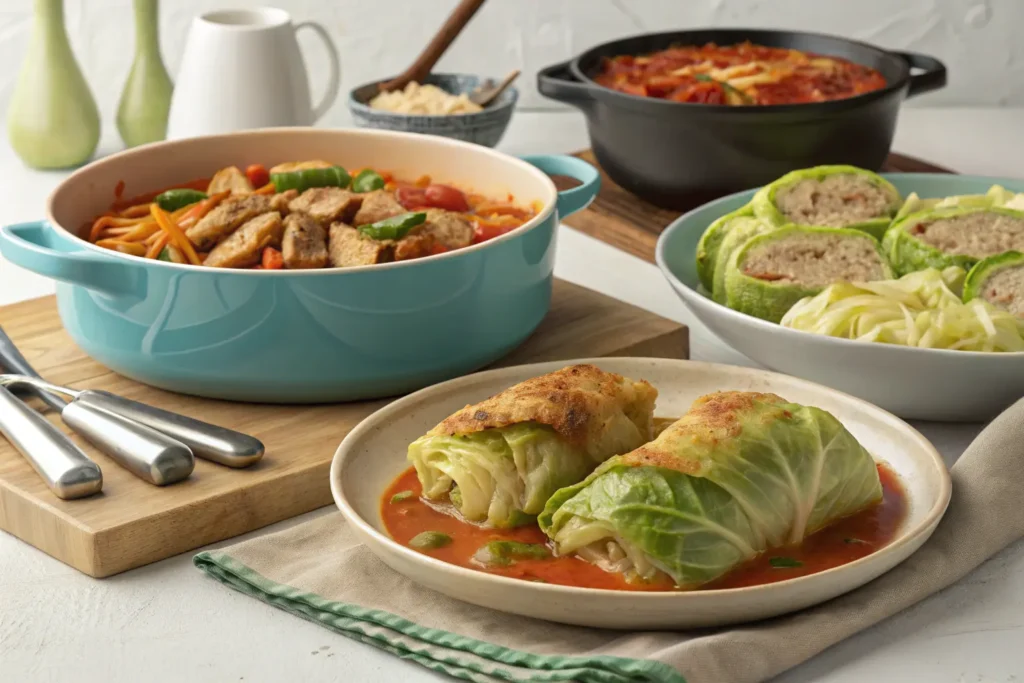 Chicken and Cabbage