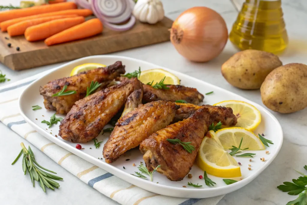 Oven-Baked Turkey Wings