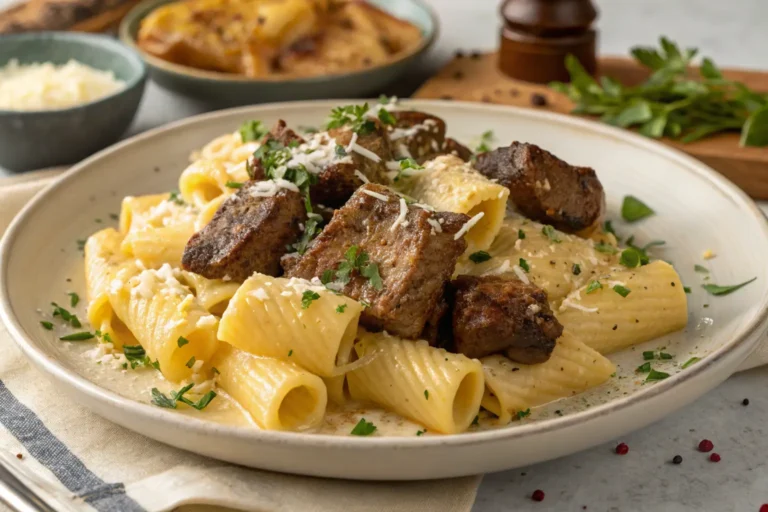 Steak Bites with Creamy