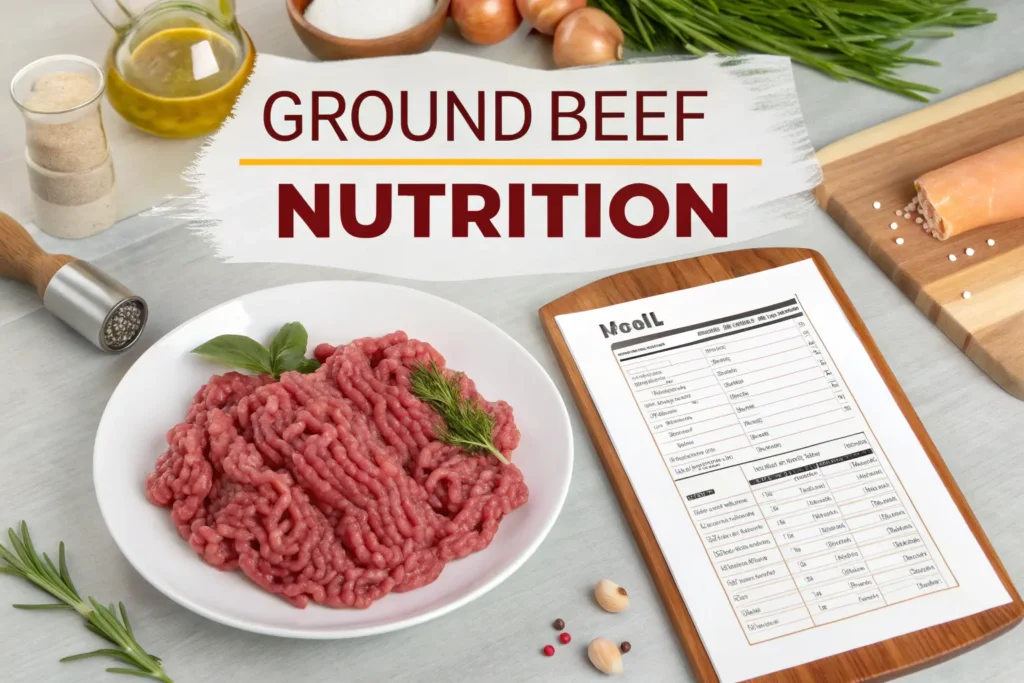 Ground Beef Nutrition