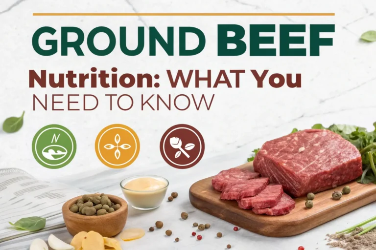 Ground Beef Nutrition