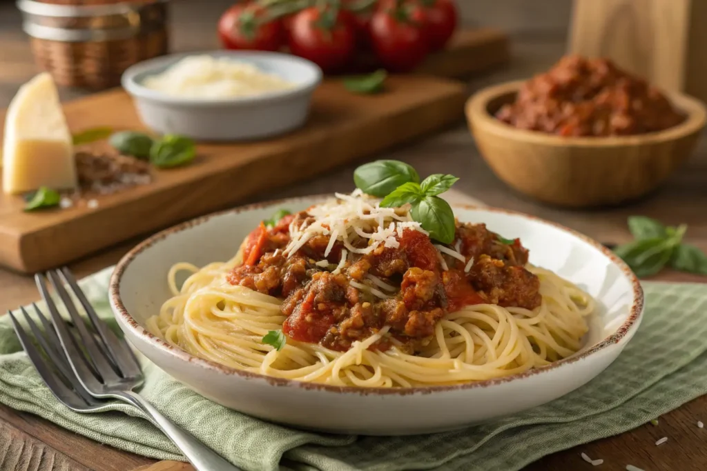 Turkey Bolognese