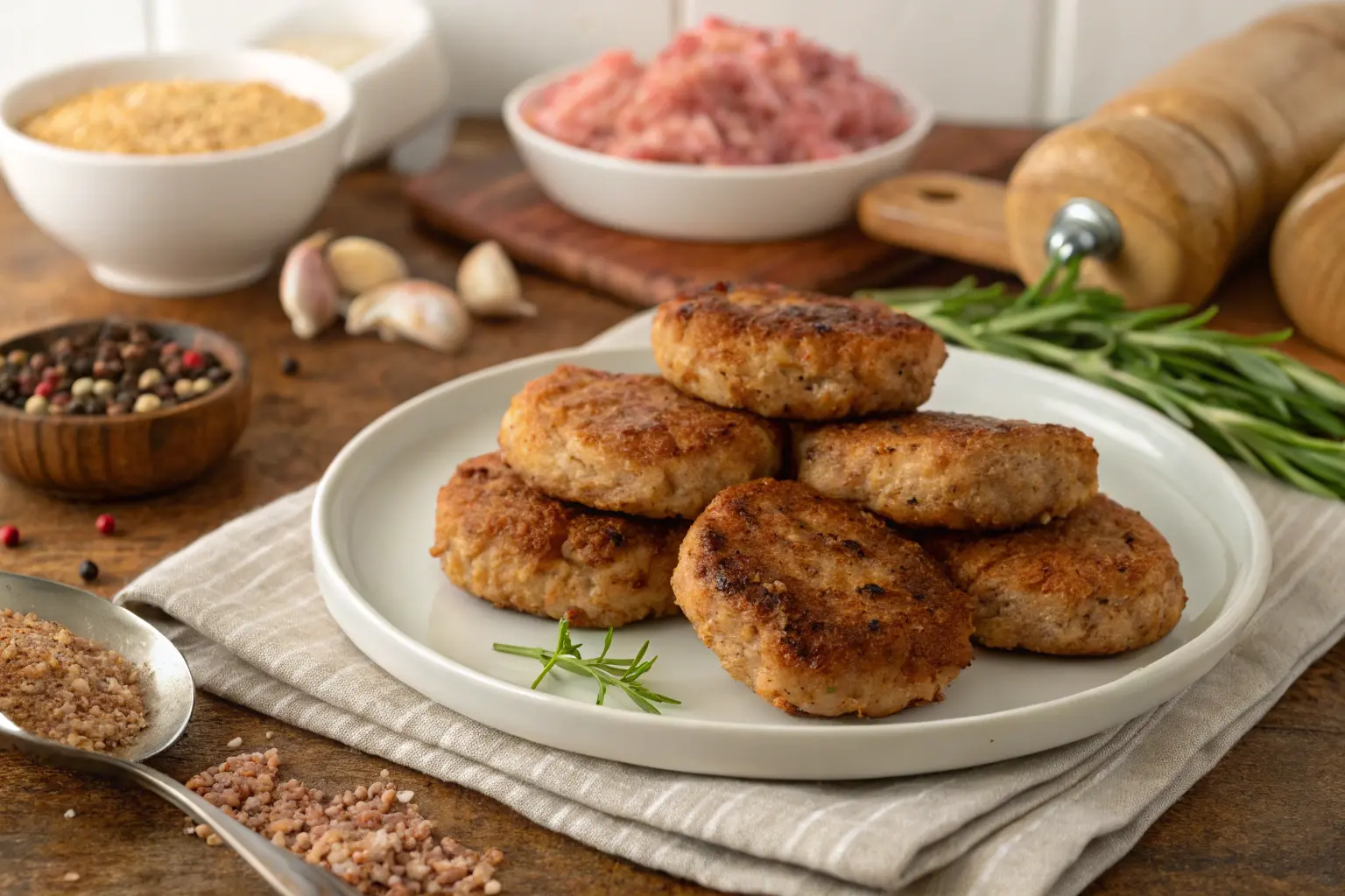 Turkey Sausage Patties