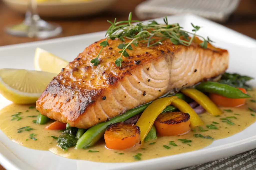 Honey Mustard Salmon