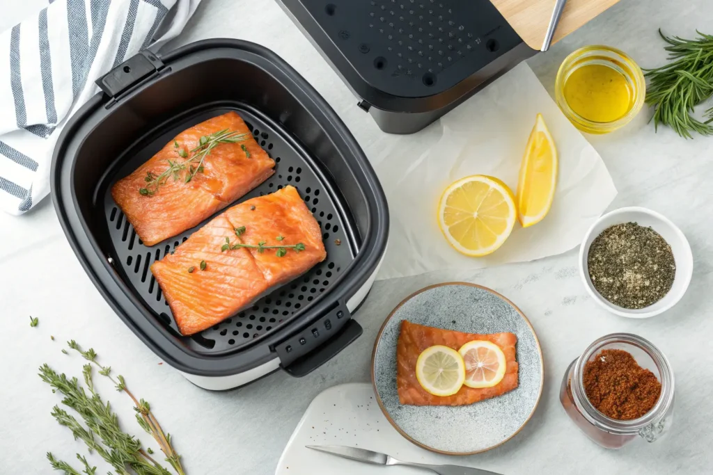 Frozen Salmon