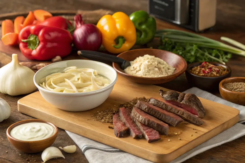 Cajun Cream Steak Alfredo