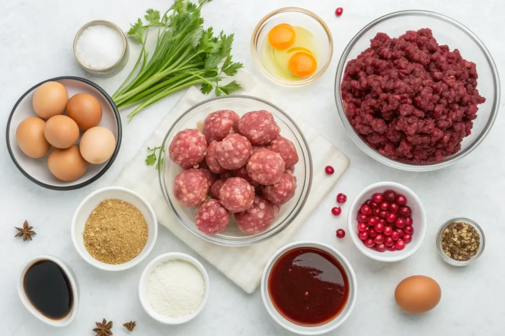 Cranberry Meatballs