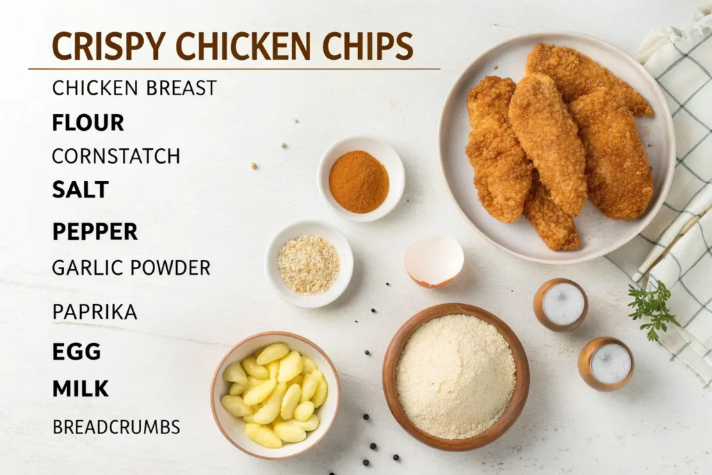 Crispy Chicken Chips