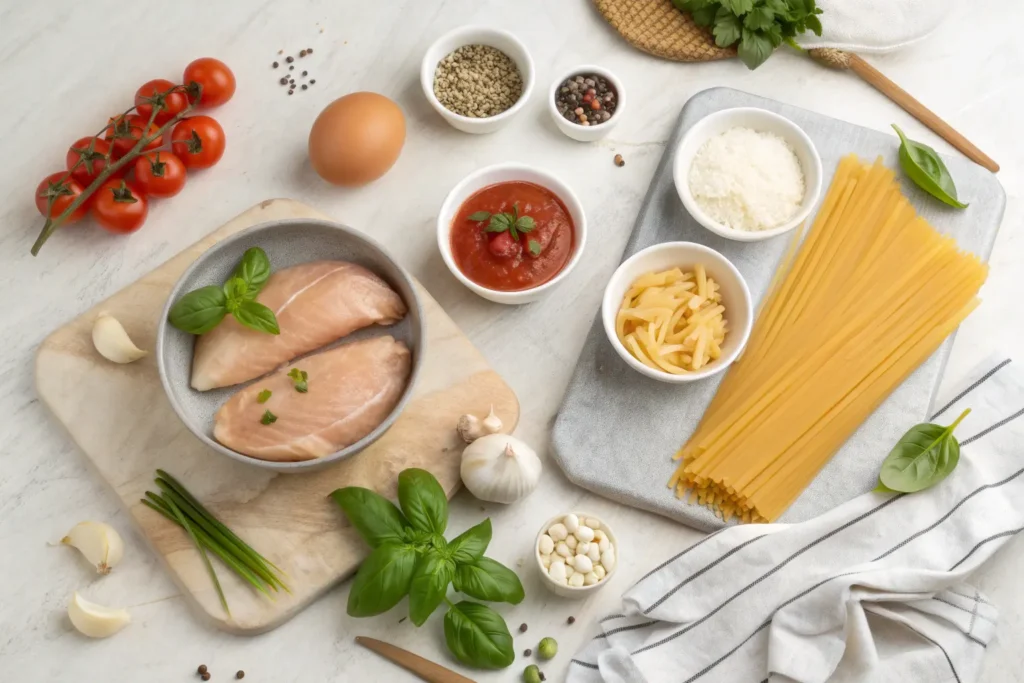 Chicken Parmesan Pasta