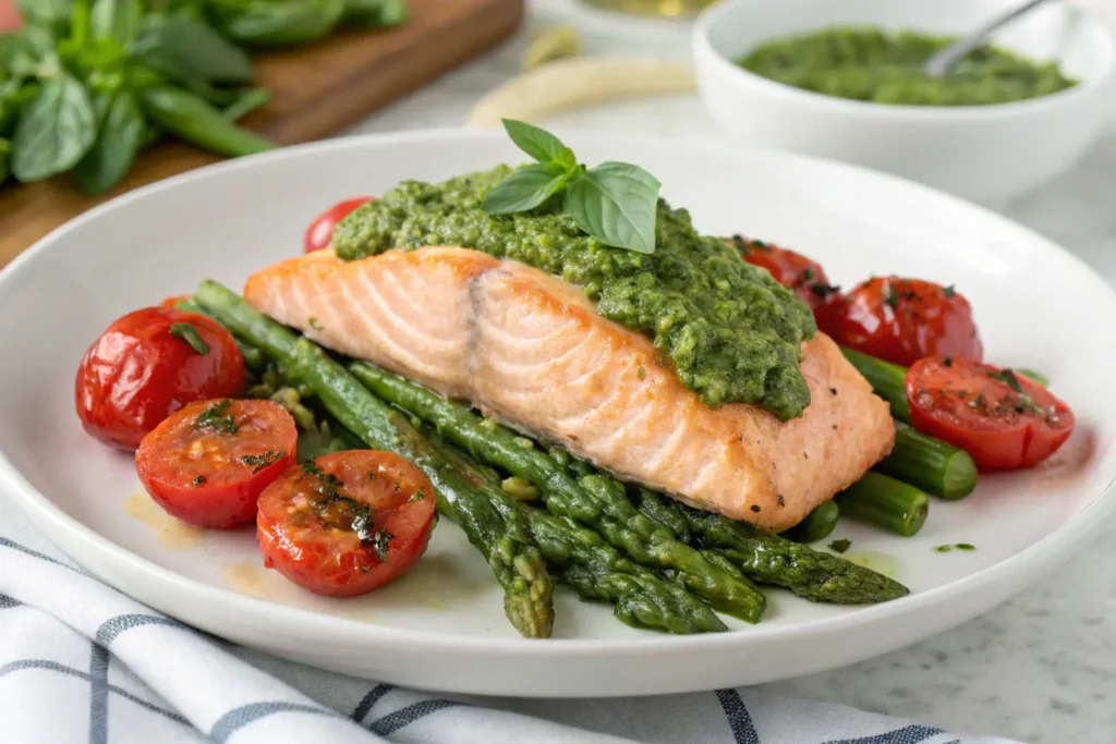 Pesto Salmon