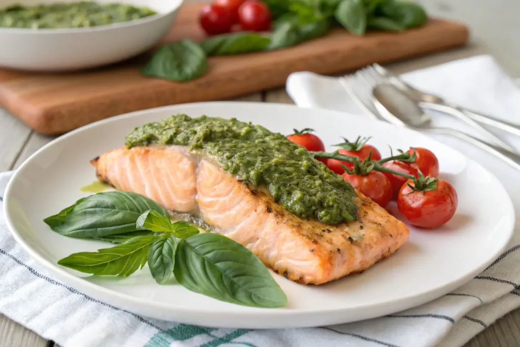 Pesto Salmon