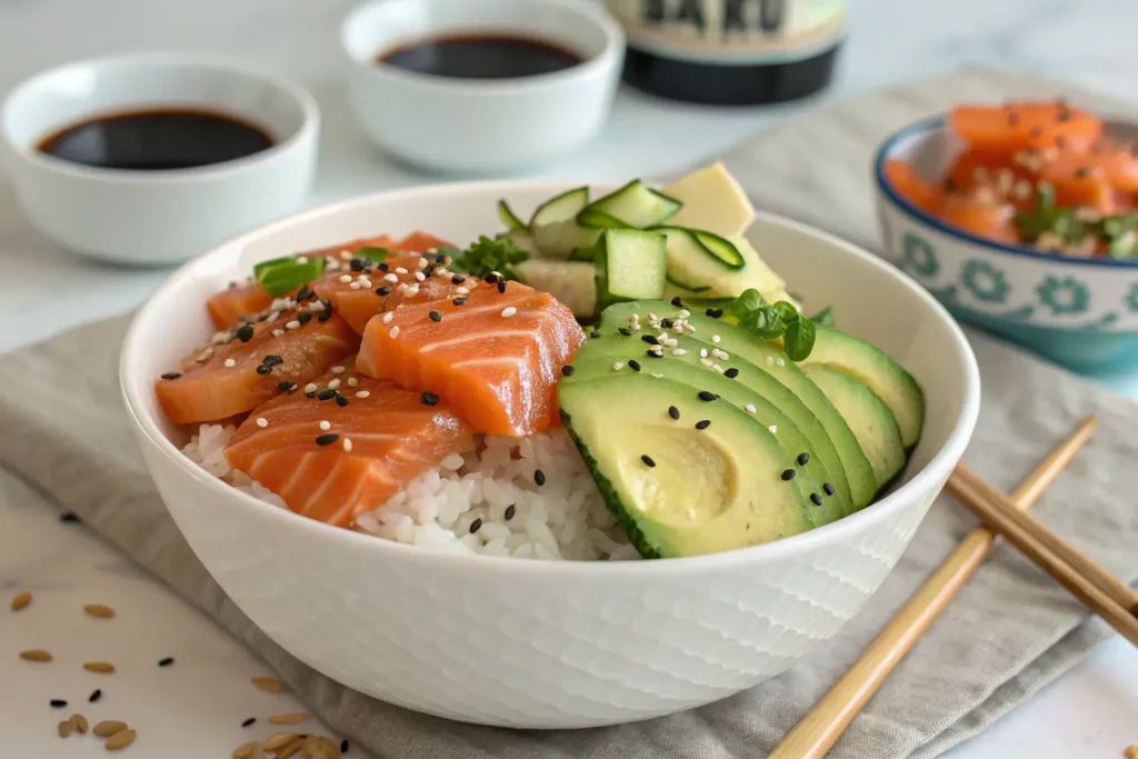Salmon Poke Bowl