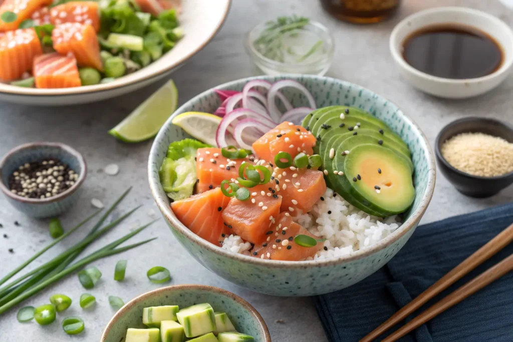 Salmon Poke Bowl