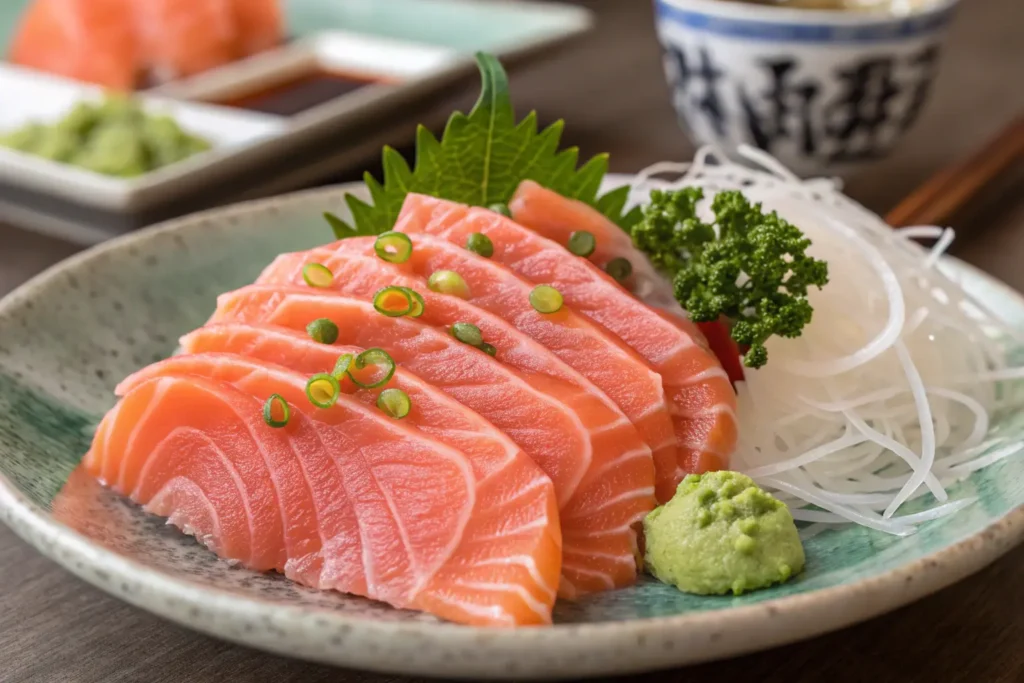 Salmon Sashimi