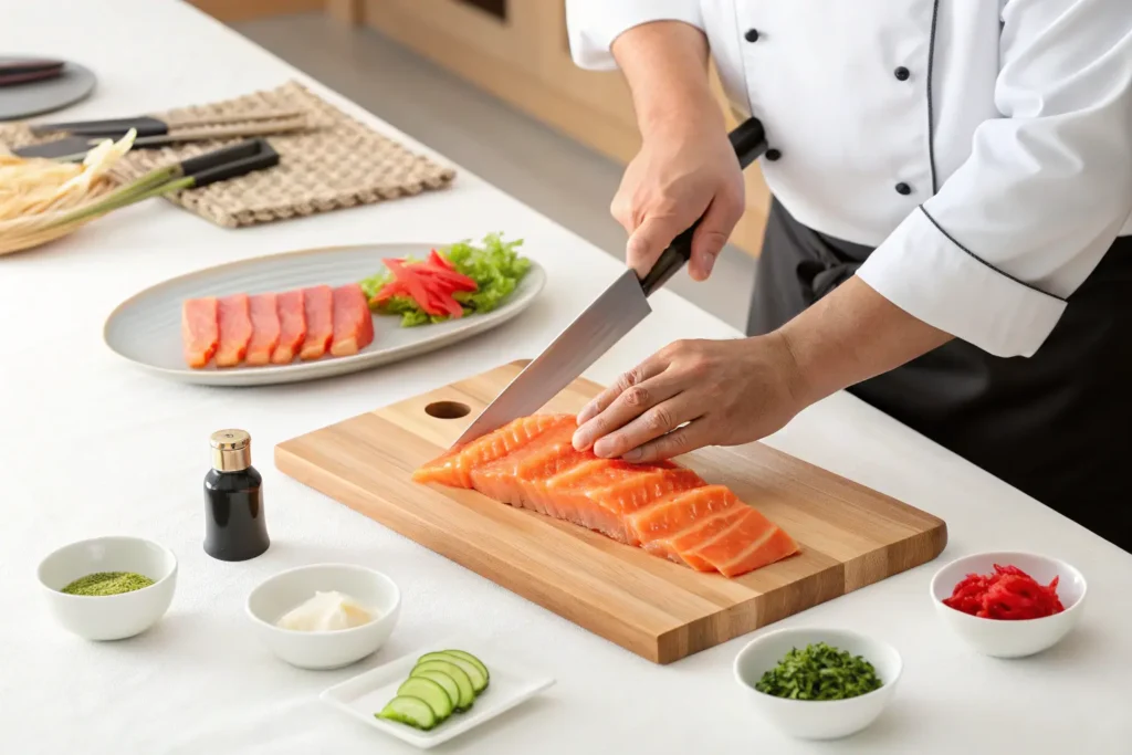 Salmon Sashimi