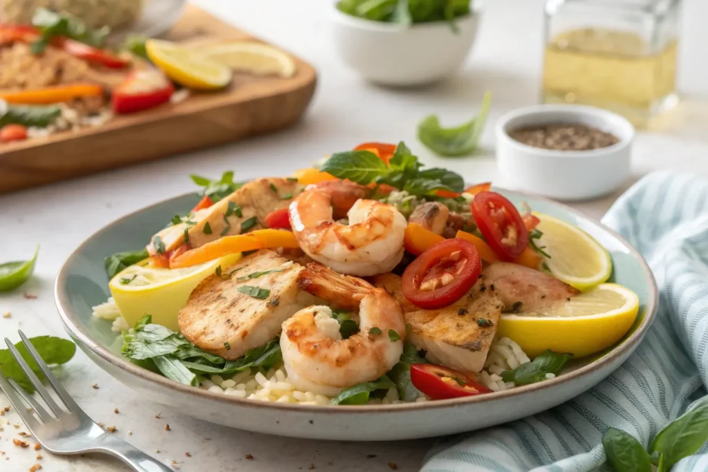 Shrimp and Chicken