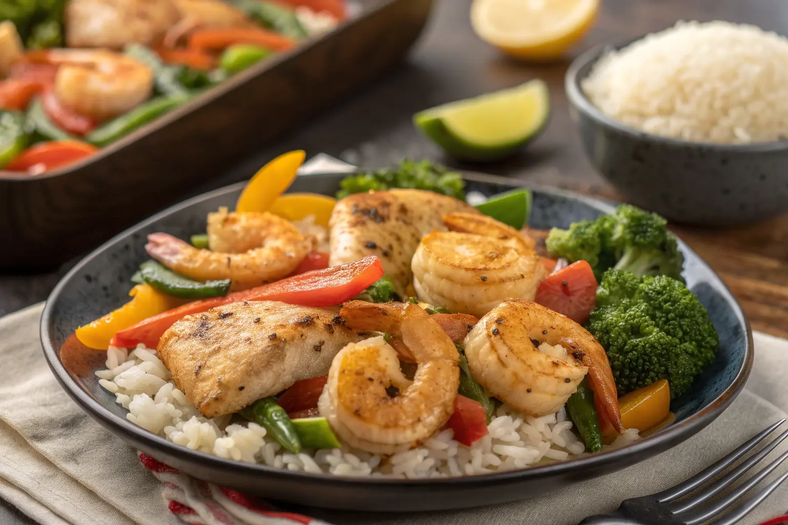 Shrimp and Chicken