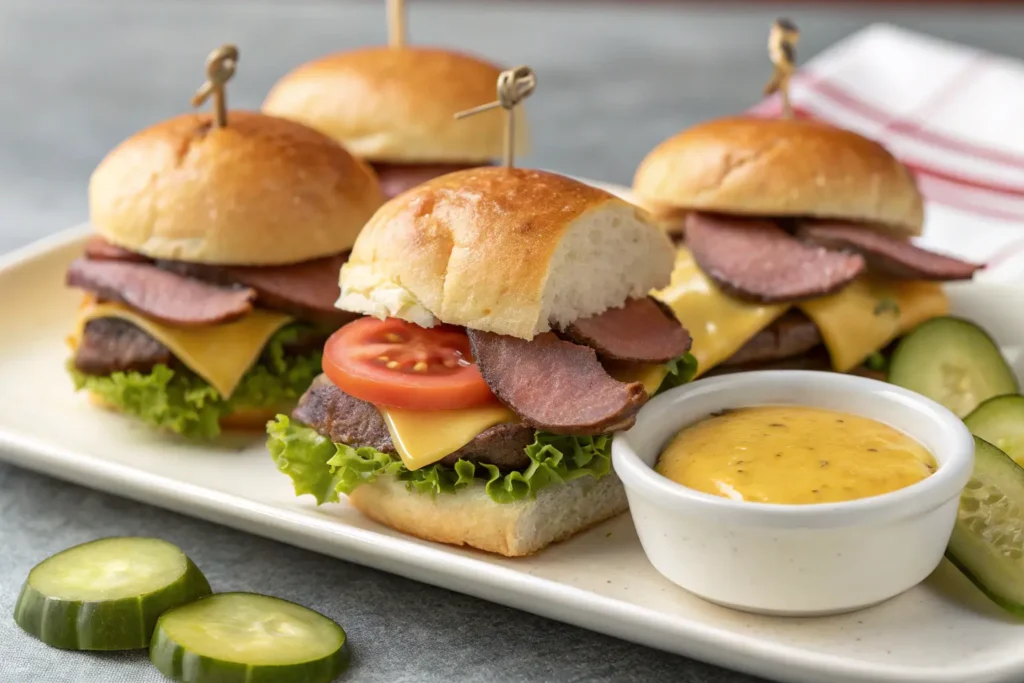 Roast Beef Sliders
