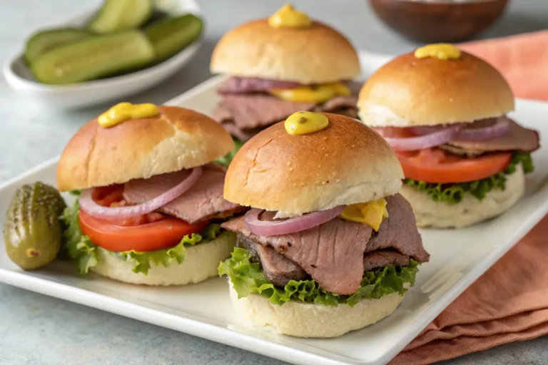 Roast Beef Sliders