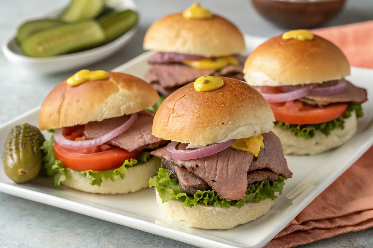 Roast Beef Sliders