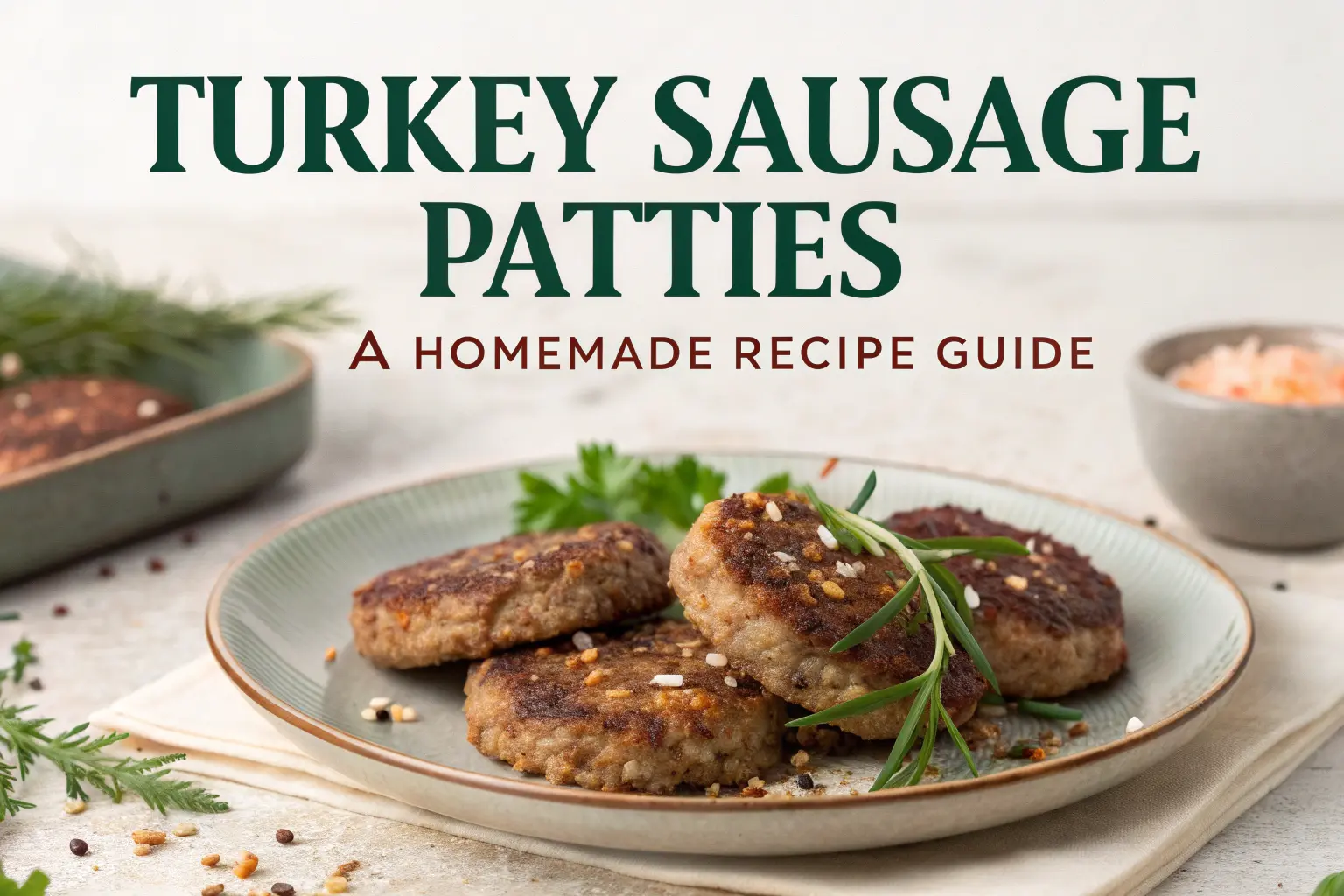 Turkey Sausage Patties