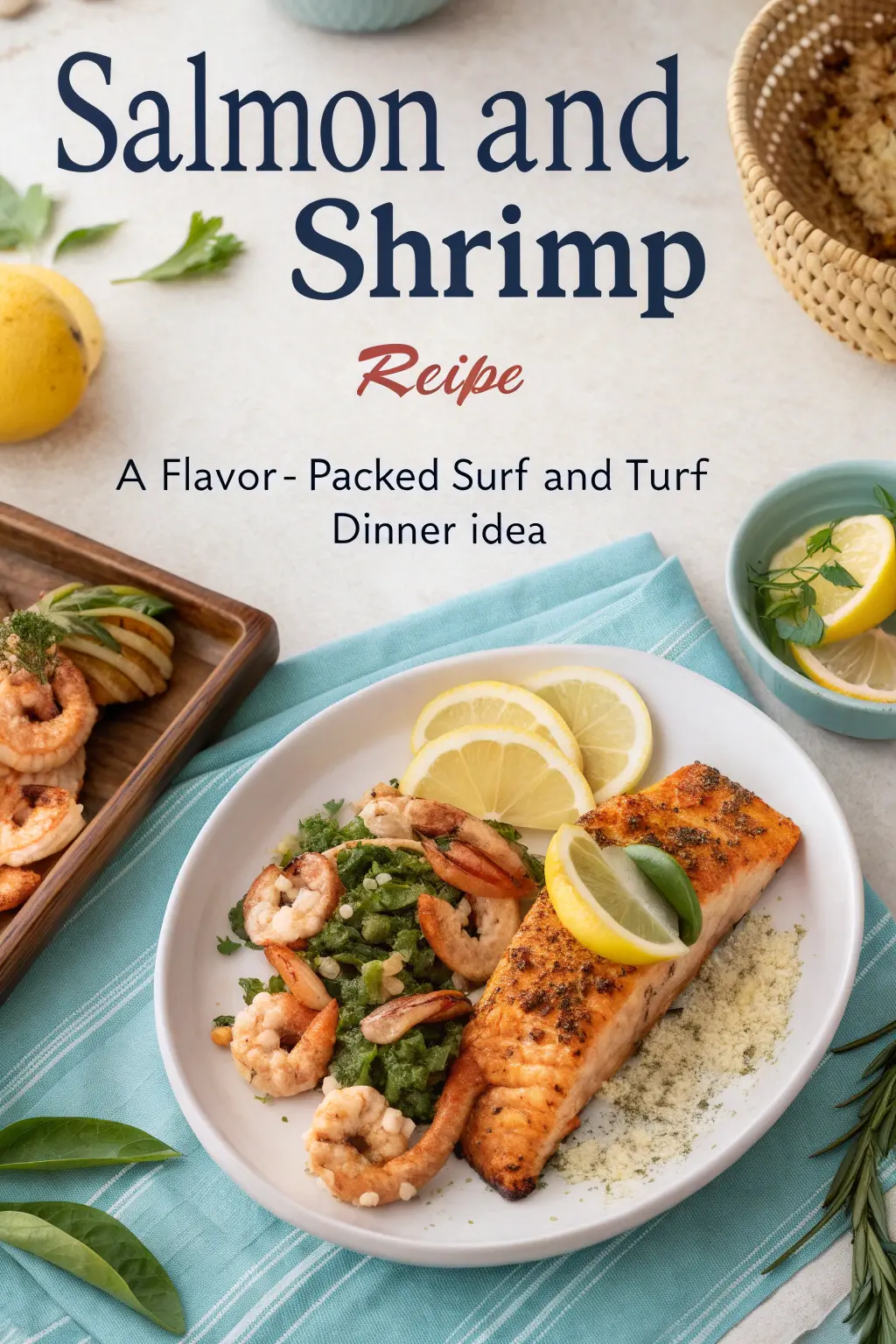 Salmon and Shrimp