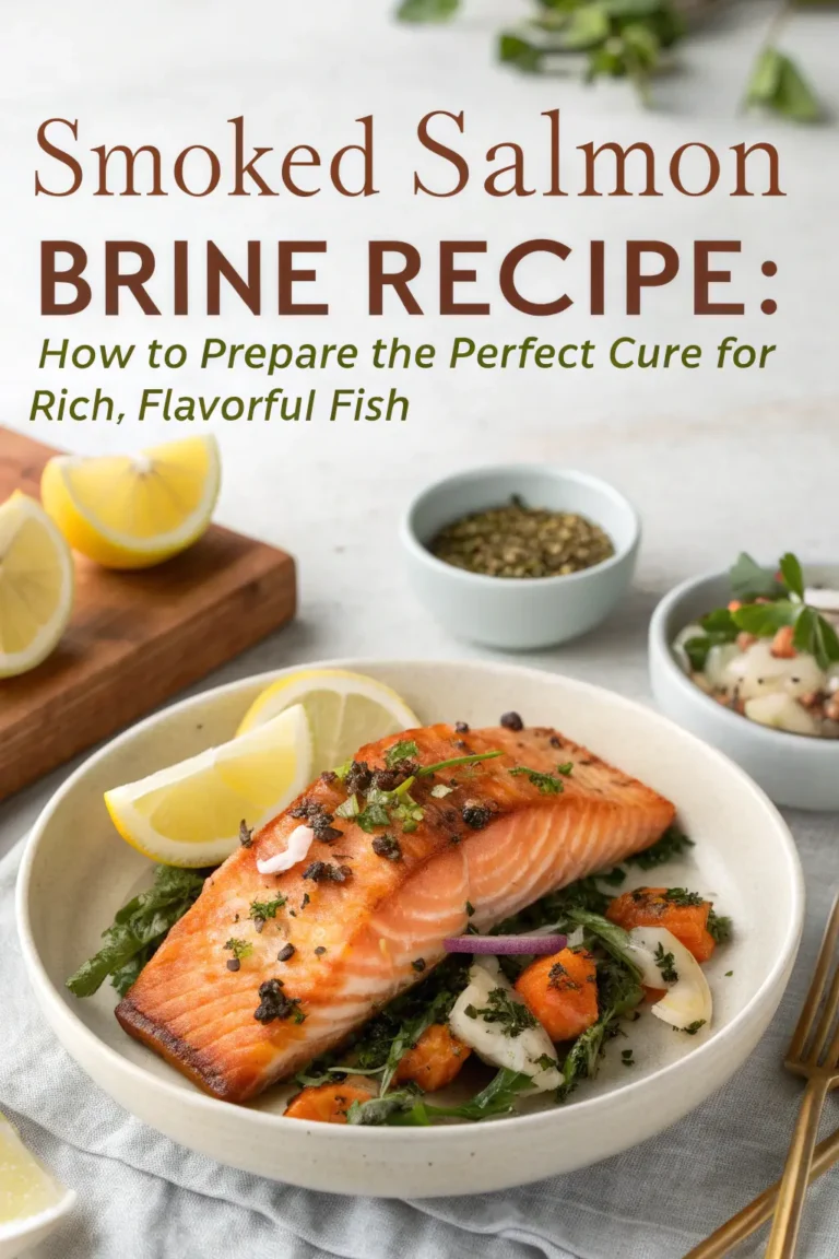 Smoked Salmon Brine