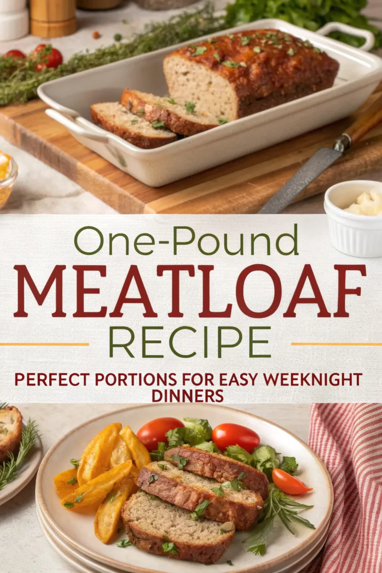 One-Pound Meatloaf