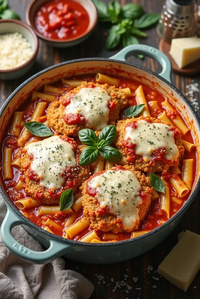 Chicken Parmesan Pasta