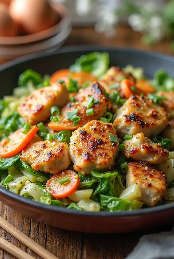 Chicken and Cabbage