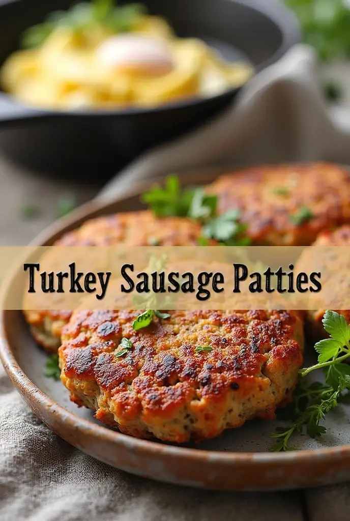 Turkey Sausage Patties