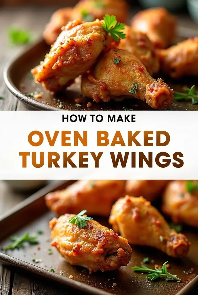 Oven-Baked Turkey Wings