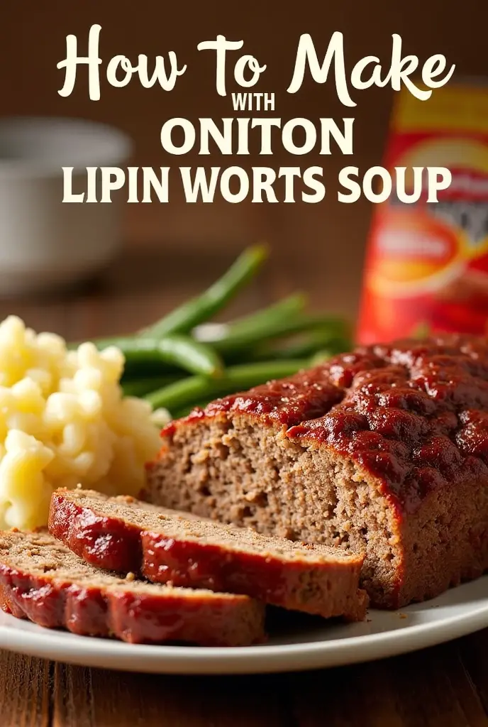 Meatloaf with Lipton Onion