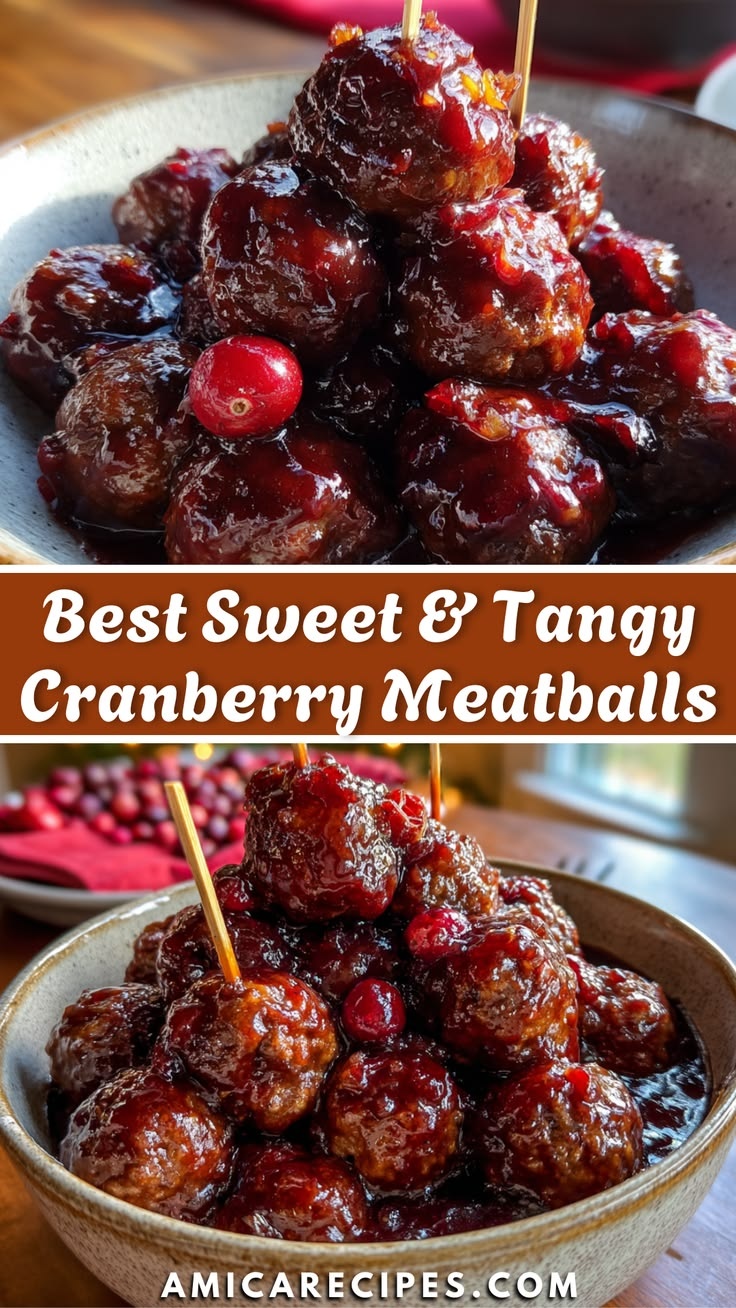 Cranberry Meatballs