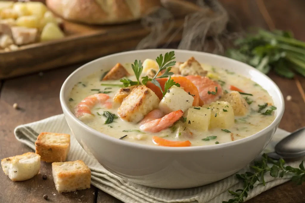 Creamy Seafood Chowder