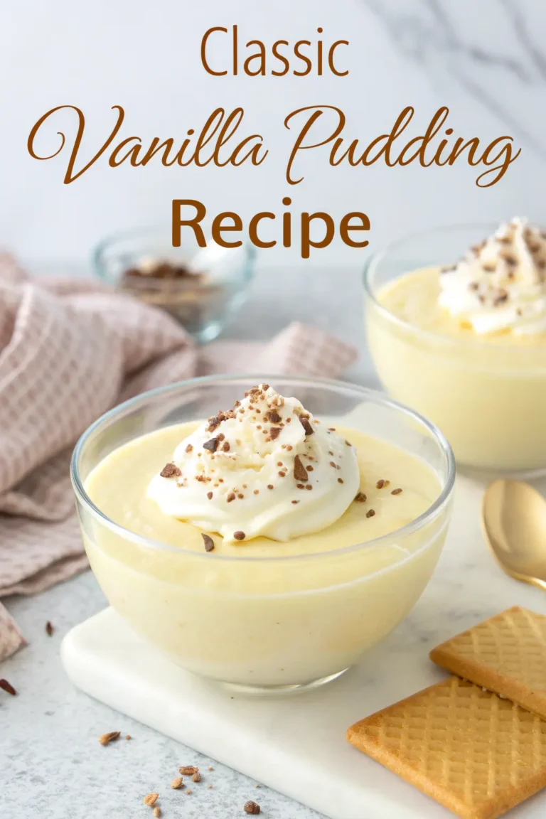 Vanilla Pudding