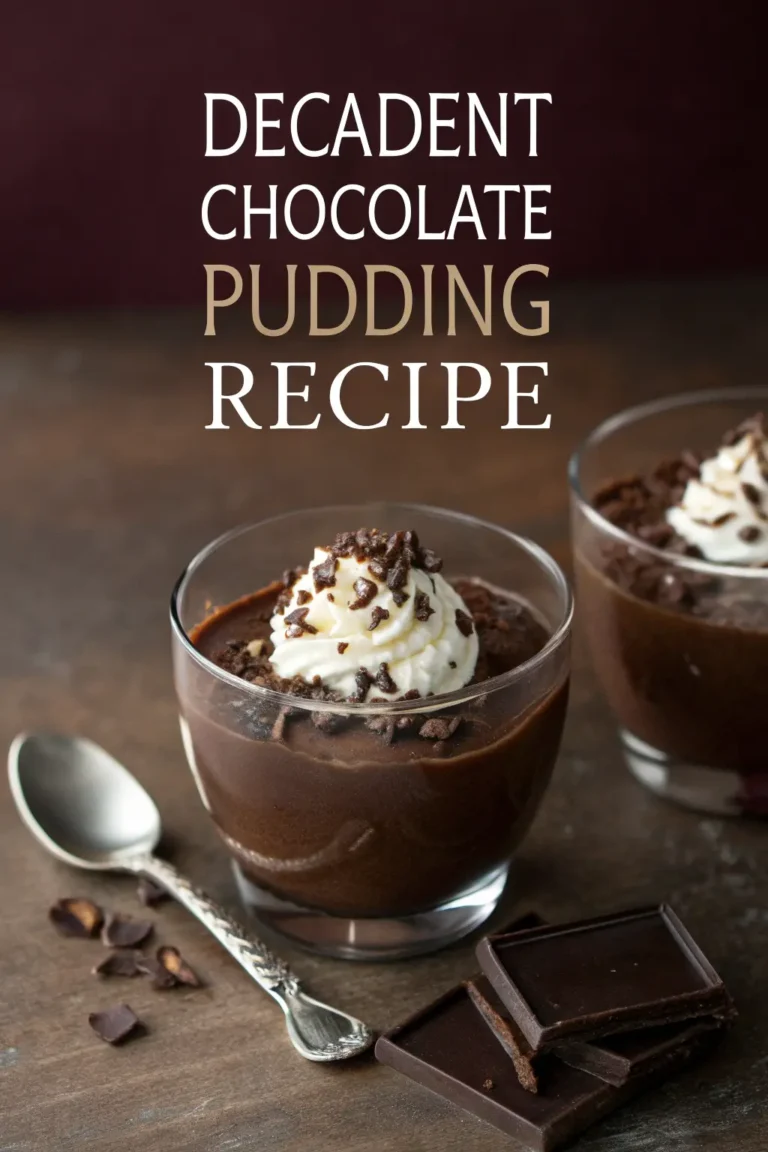 Chocolate Pudding