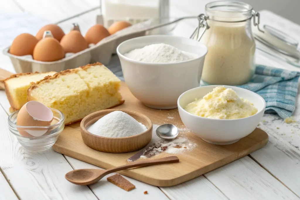 Fluffy Vanilla Sponge
