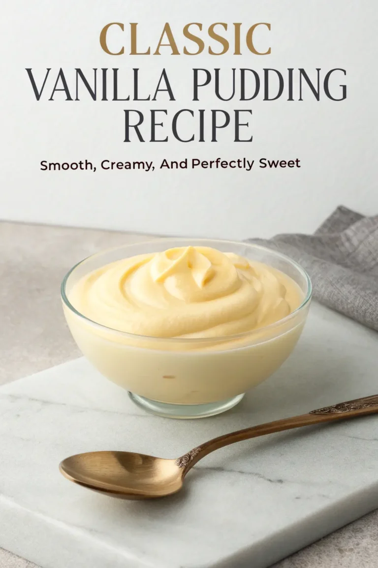 Vanilla Pudding