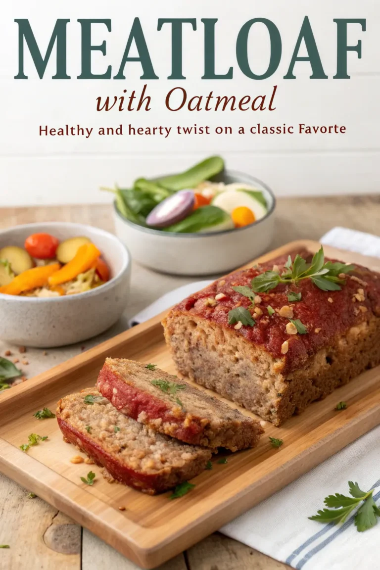 Meatloaf with Oatmeal