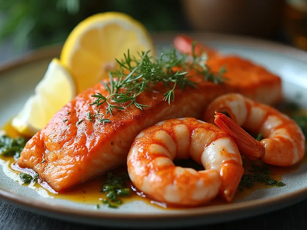 Salmon & Shrimp