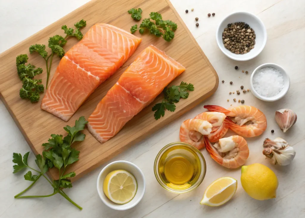 Salmon & Shrimp
