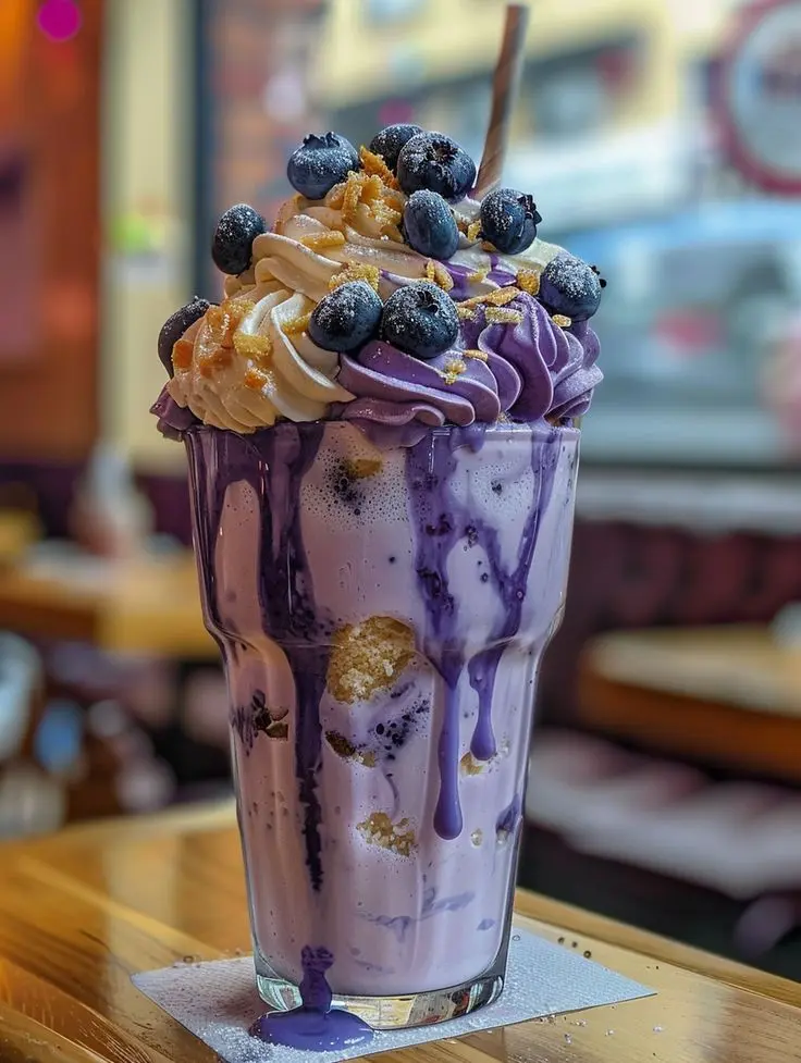 Blueberry Cheesecake Freakshake