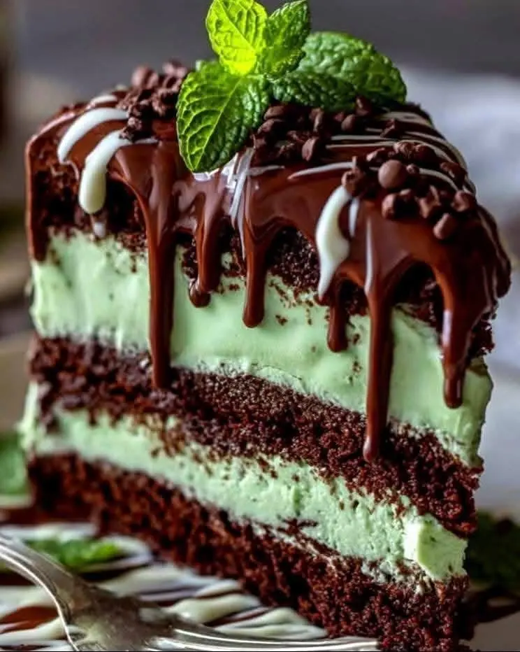 Mint Chocolate Chip Layer