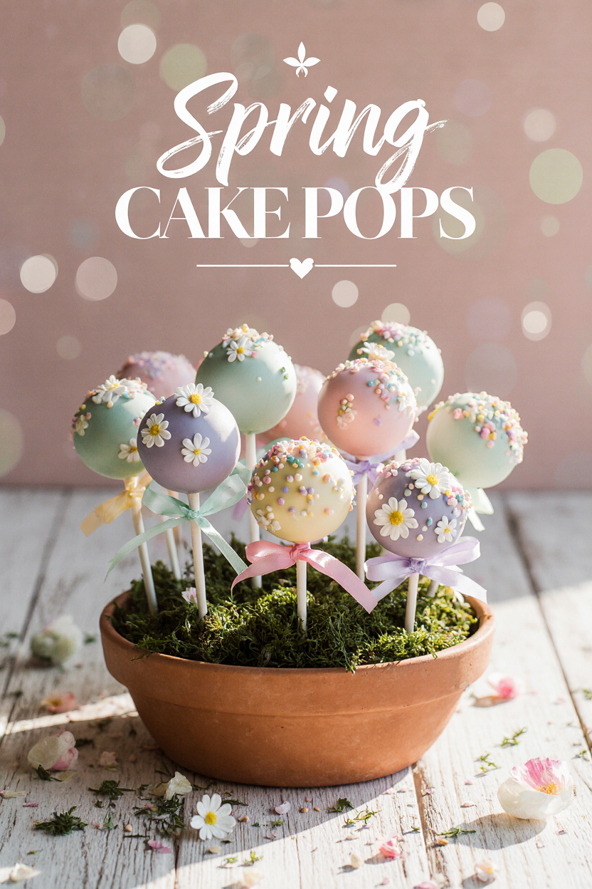 Spring Cake Pops