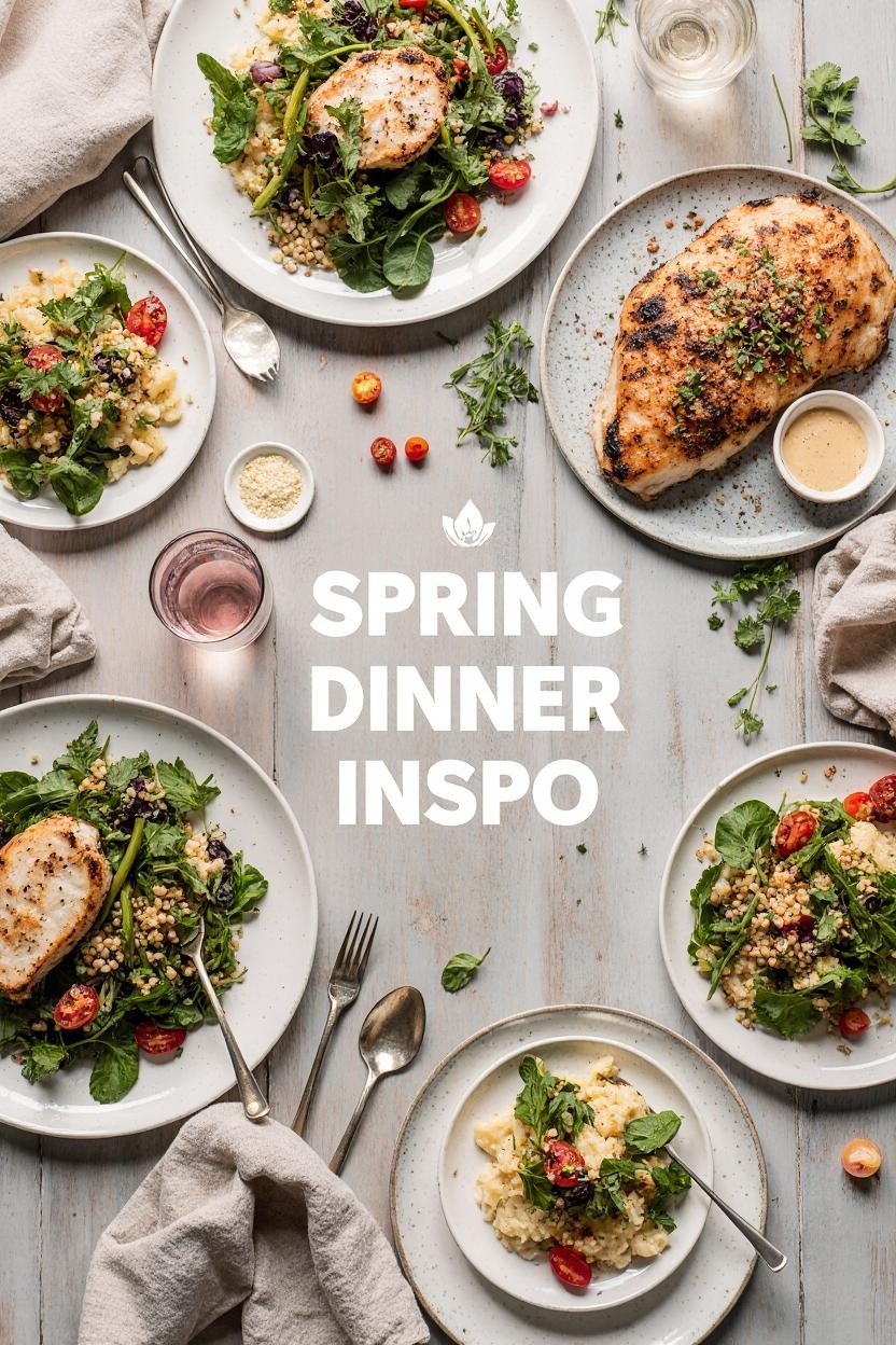 Spring Dinner Inspo